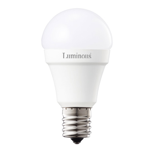 ルミナス 小型広配光型LED電球 E17 40W 昼白色 EG-A40GMN