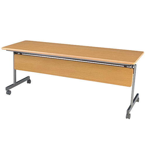 タック 会議用テーブル跳上式 ワイド ナチュラル KS-1860NN (個人宅＋3300円)