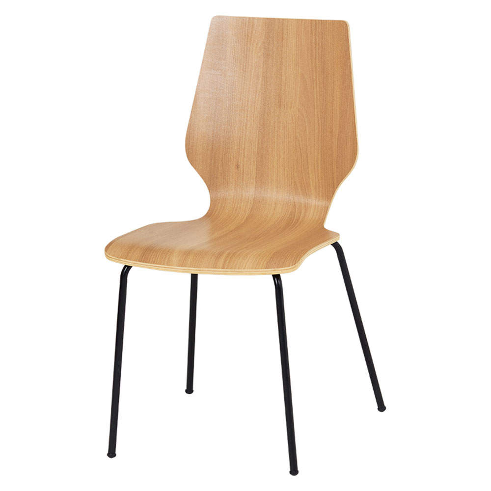 萩原 ダイニングチェア LAGO ナチュラル LC-4487NA