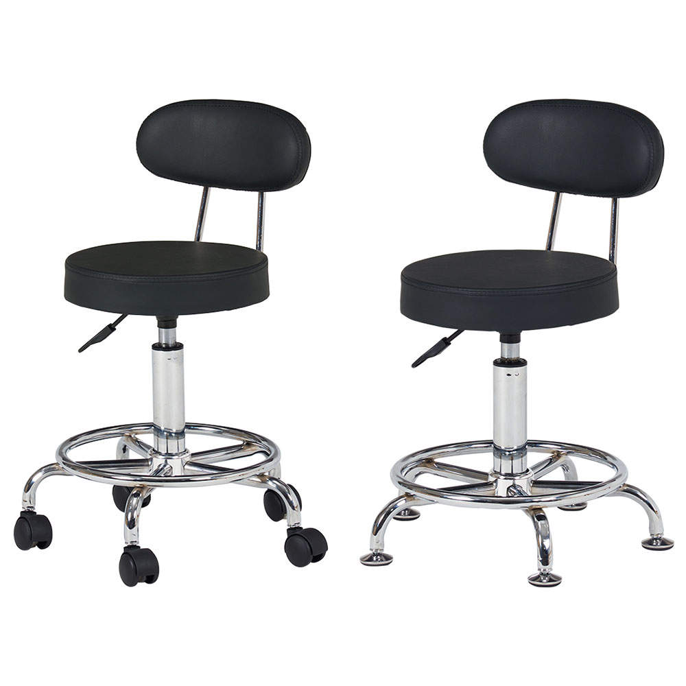 萩原 キッチンチェア ブラック LHC-4051BK