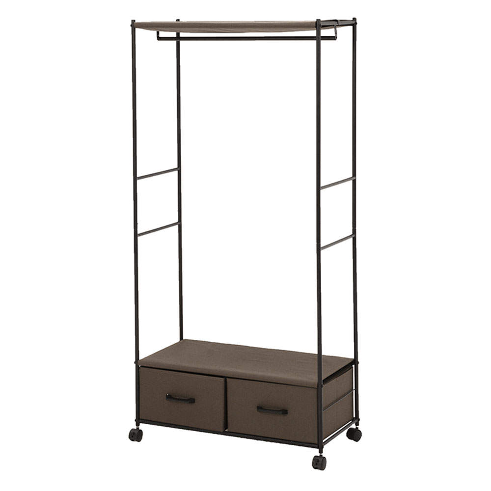 萩原 ハンガーラック ブラウン KHR-3157BR