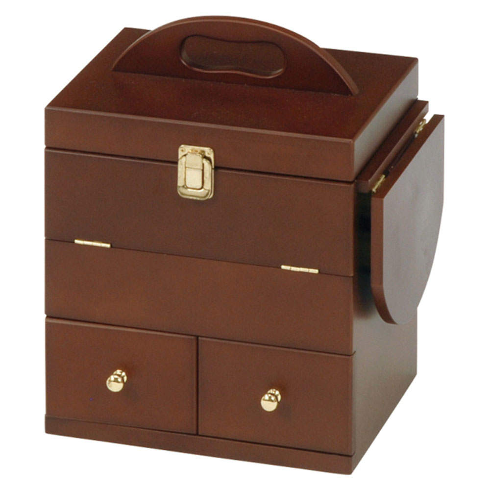 萩原 コスメボックス ブラウン MUD-6930BR