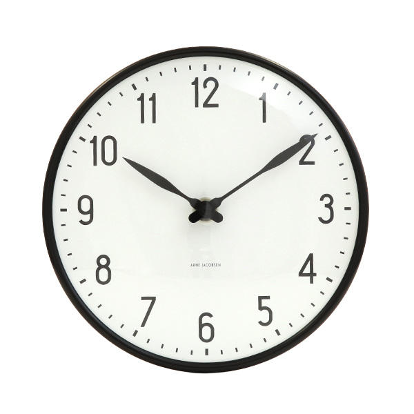 ARNE JACOBSEN アルネ・ヤコブセン 掛け時計 Station wall clock ステーションクロック 21cm