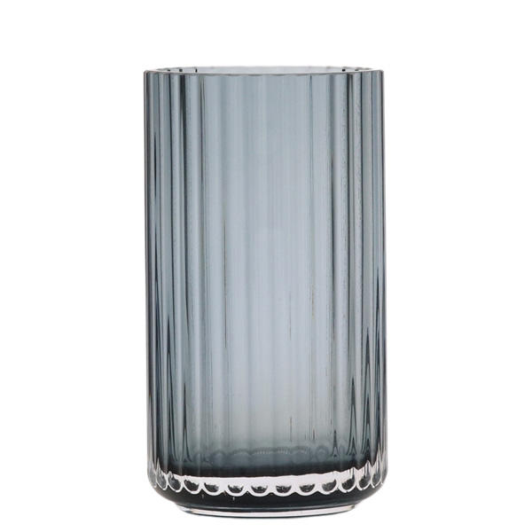 【売りつくし】Lyngby Porcelaen リュンビュー ポーセリン Lyngbyvase glass ベース グラス 15cm ミッドナイトブルー