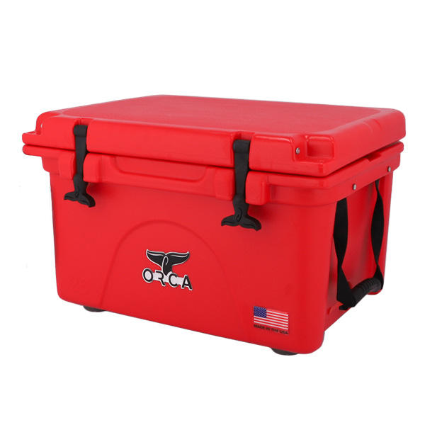 【売りつくし】ORCA オルカ クーラーボックス Cooler クーラー Red レッド 26QT 25L