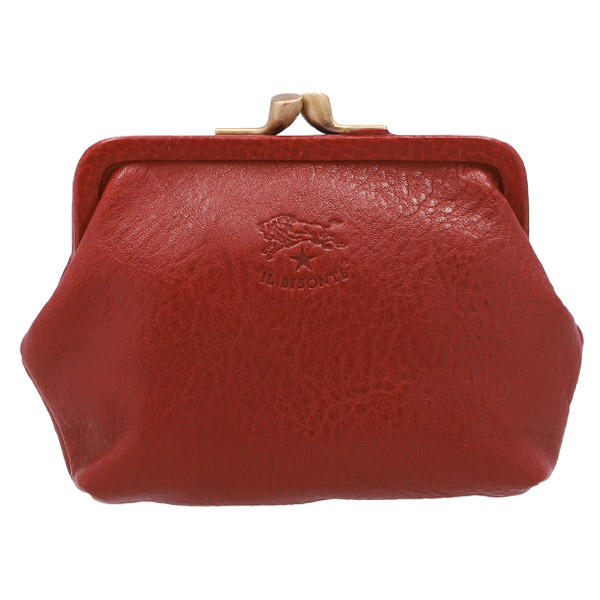 IL BISONTE イルビゾンテ COIN PURSE コインパース RED レッド RE159 SCP005 コインケース PV0005