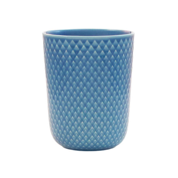 【売りつくし】Lyngby Porcelaen リュンビュー ポーセリン Rhombe Color ロンブ カラー マグカップ 330ml ブルー 2個セット