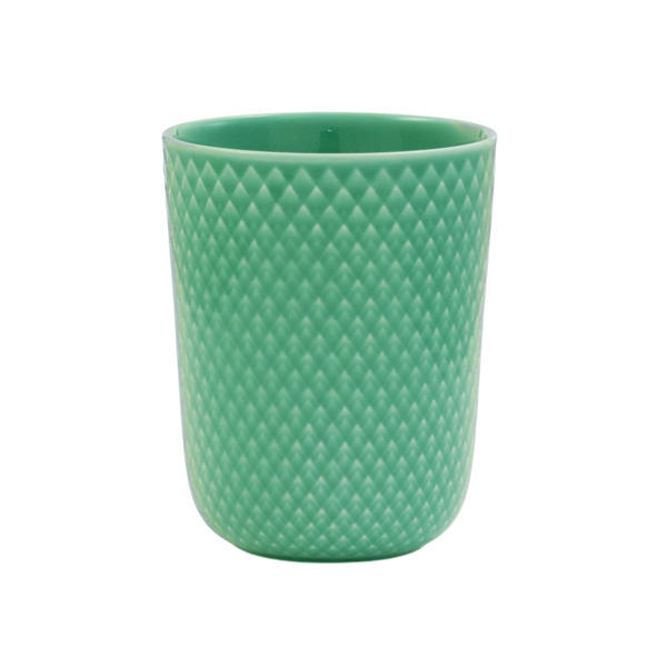 【売りつくし】Lyngby Porcelaen リュンビュー ポーセリン Rhombe Color ロンブ カラー マグカップ 330ml グリーン 2個セット