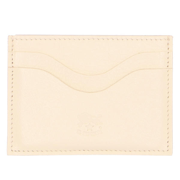 IL BISONTE イルビゾンテ CARD CASE カードケース MILK ミルク WH176 SCC050 PV0001