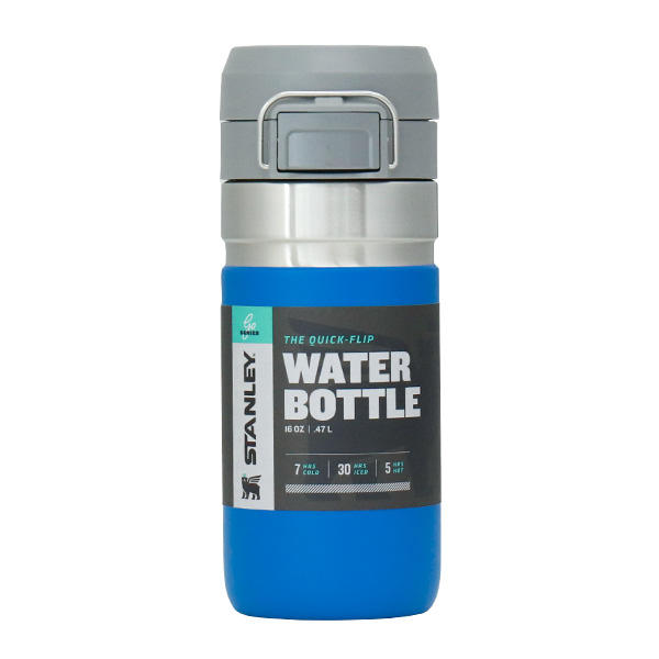 STANLEY スタンレー ボトル Go The Quick Flip Water Bottle ゴー クイックフリップ ボトル アズール 0.47L 16oz