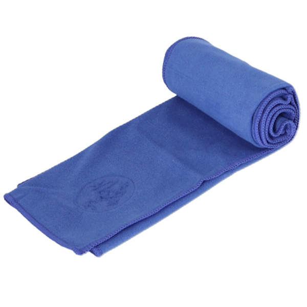 Manduka マンドゥカ eQua イークア ヨガマットタオル ハンドサイズ Blue Toad ブルータウド S