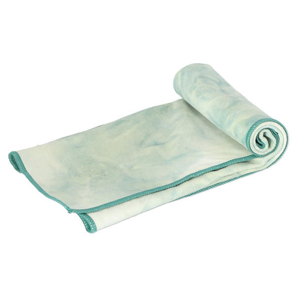 Manduka マンドゥカ eQua イークア ヨガマットタオル ハンドサイズ Wasabi TD ワサビタイダイ S