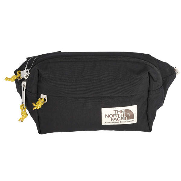 THE NORTH FACE ノースフェイス ボディバッグ BERKELEY LUMBAR バークレー ランバー ヒップパック 4L ブラック×ミネラルゴールド
