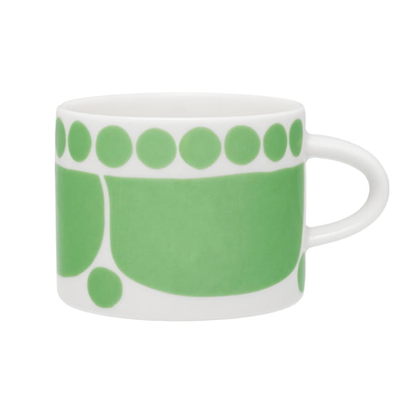 ARABIA アラビア Sunnuntai スンヌンタイ ティーカップ 280ml ライトグリーン