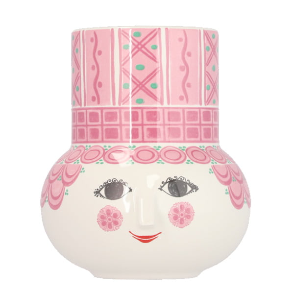 Bjorn Wiinblad ビヨン・ヴィンブラッド Olga オルガ フラワーベース 15cm ピンク