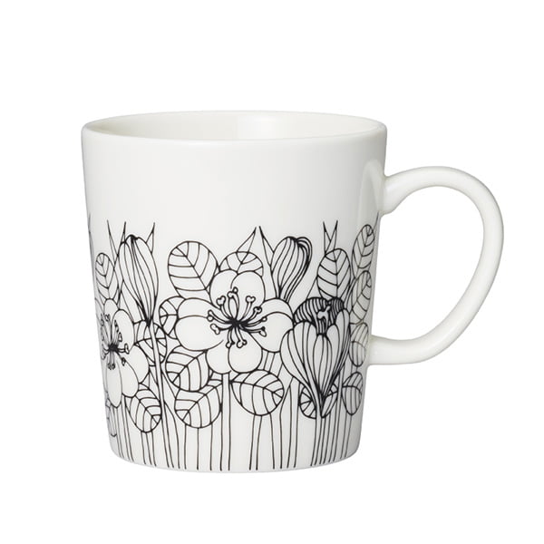 ARABIA アラビア Krokus クロッカス マグカップ 300ml ブラック