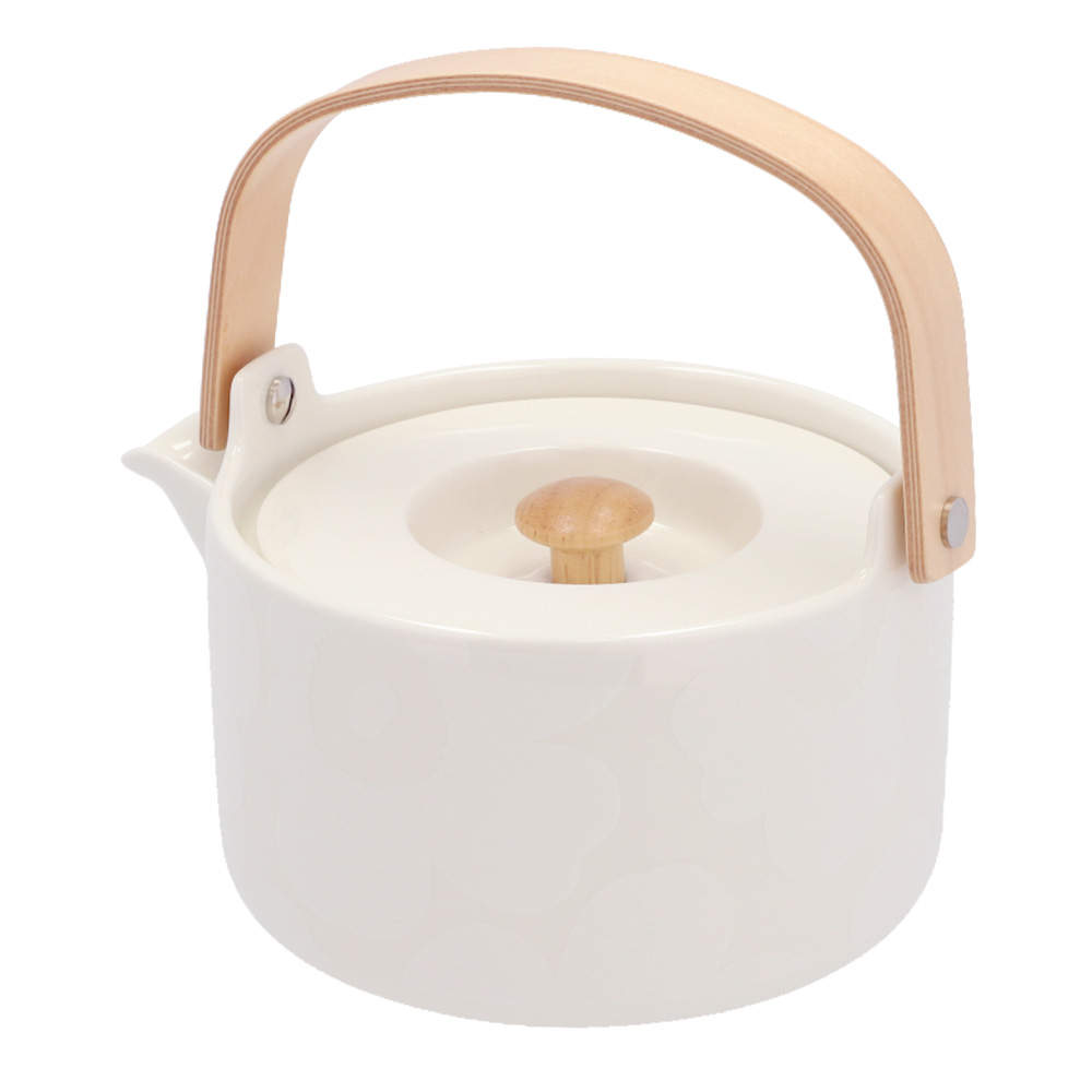 Marimekko マリメッコ Unikko ウニッコ ティーポット 700ml ホワイト