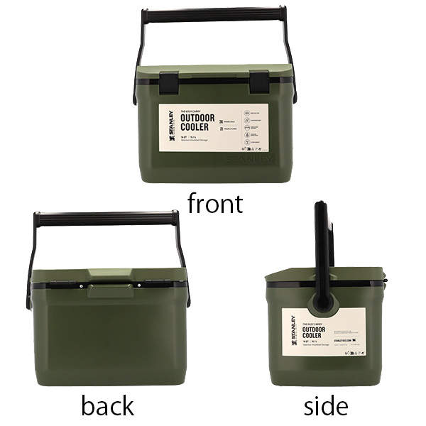 STANLEY スタンレー Adventure Easy Carry Outdoor Cooler アドベンチャー クーラーボックス ドライパイン 15.1L 16QT