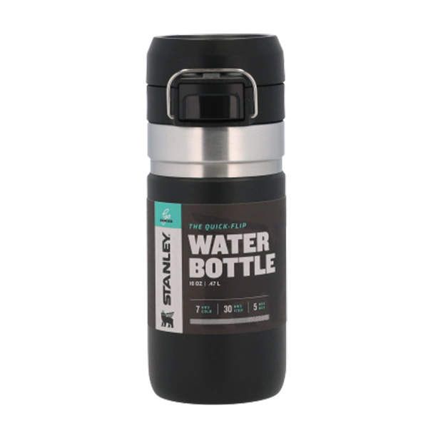 STANLEY スタンレー ボトル Go The Quick Flip Water Bottle ゴー クイックフリップ ボトル ブラック 0.47L 16oz