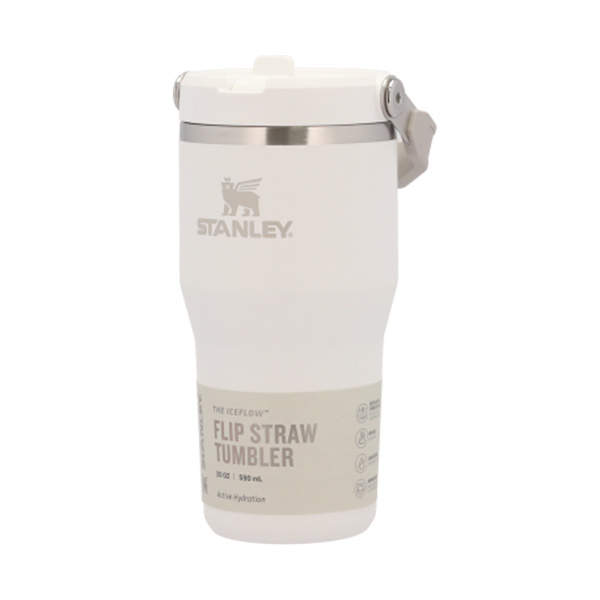 STANLEY スタンレー IceFlow Flip Straw Tumbler アイスフロー フリップストロー 真空タンブラー フロスト 0.6L 20oz