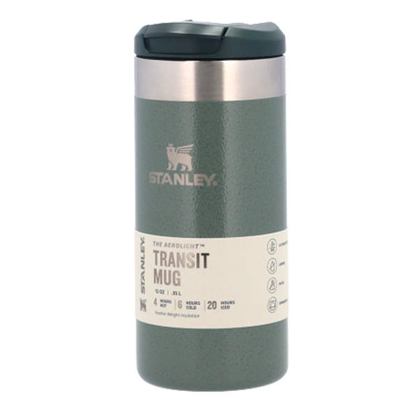 STANLEY スタンレー The AeroLight Transit Mug エアロライト トランジットボトル ハンマートーングリーン 0.35L 12oz