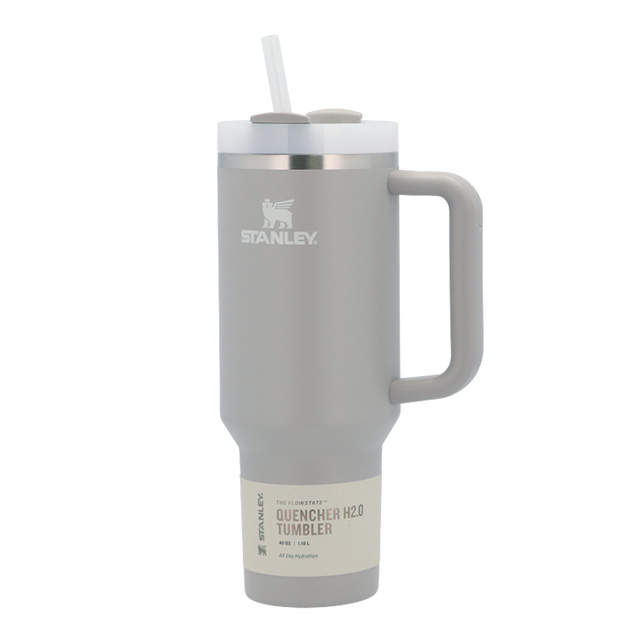 STANLEY スタンレー The Quencher H2.O FlowState Tumbler 真空 スリムクエンチャー アッシュ 1.18L 40oz