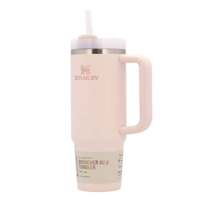 STANLEY スタンレー The Quencher H2.O FlowState Tumbler 真空 スリムクエンチャー ローズクオーツ 0.88L 30oz