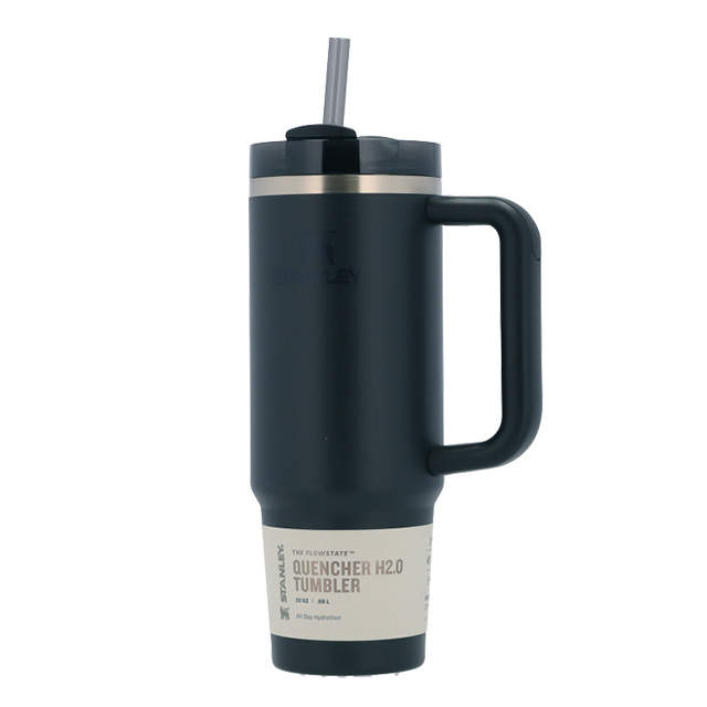 STANLEY スタンレー The Quencher H2.O FlowState Tumbler 真空 スリムクエンチャー ブラック 0.88L 30oz