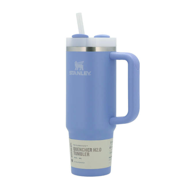 STANLEY スタンレー The Quencher H2.O FlowState Tumbler 真空 スリムクエンチャー ハイドレンジア 0.88L 30oz