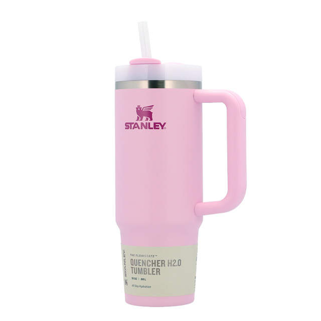 STANLEY スタンレー The Quencher H2.O FlowState Tumbler 真空 スリムクエンチャー チェリーブロッサム 0.88L 30oz