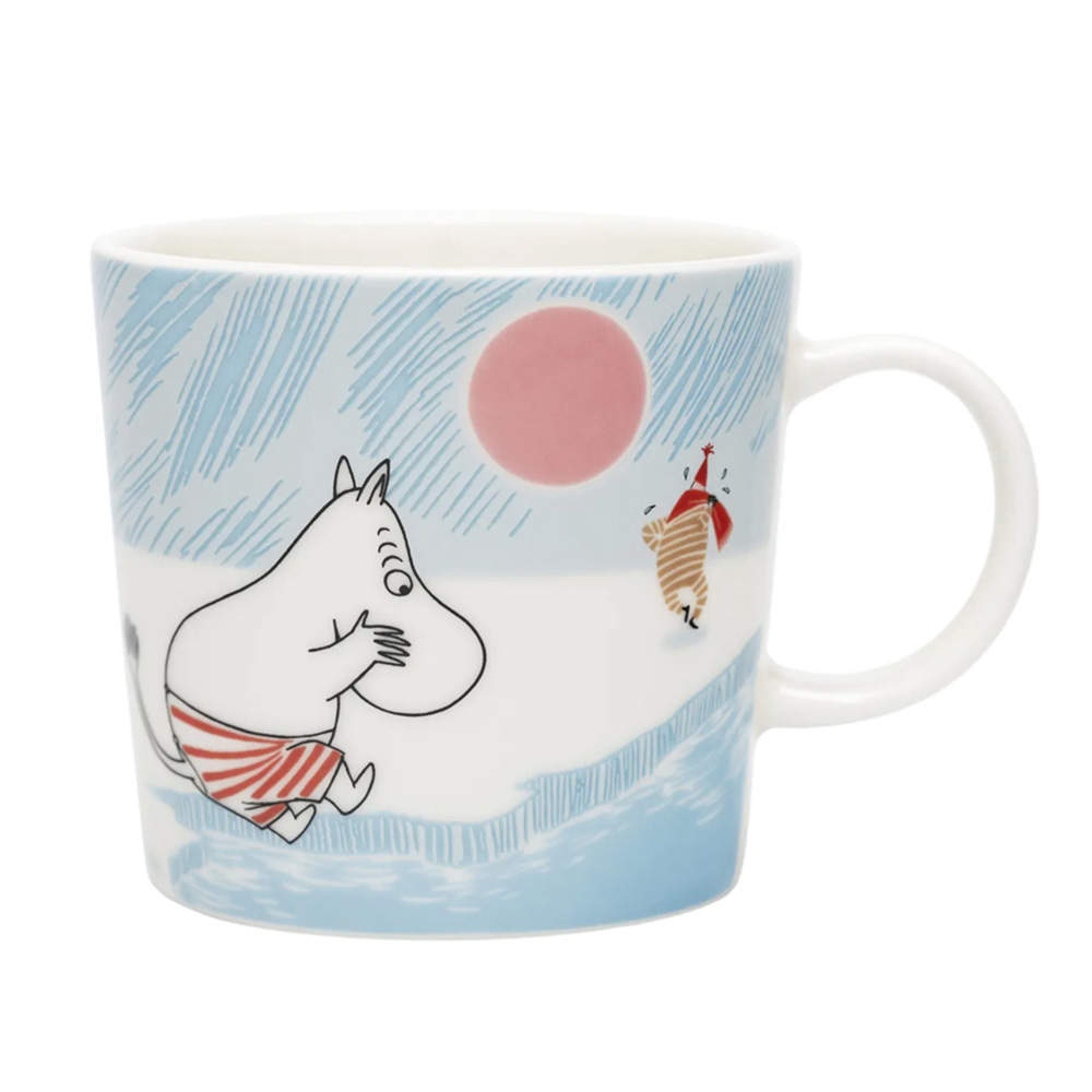 ARABIA アラビア Moomin ムーミン マグ アイススイミング 300ml 2025年冬限定