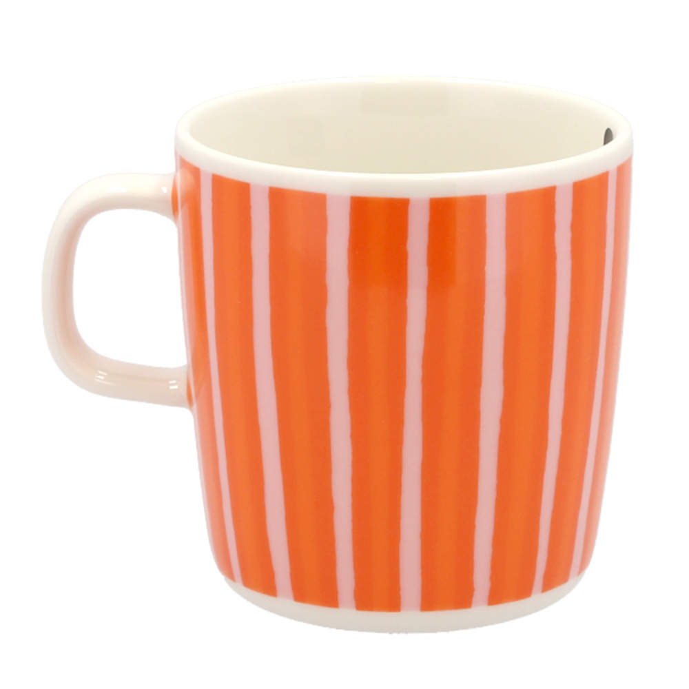 Marimekko マリメッコ Piccolo ピッコロ マグ マグカップ 400ml ピンク×オレンジ