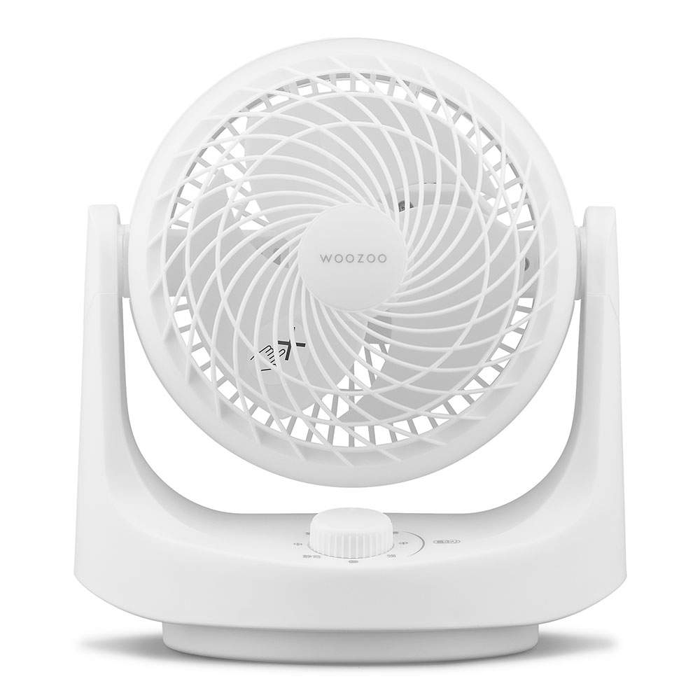 アイリスオーヤマ サーキュレーター マカロン型 首振りタイプ メカ式 8畳 ホワイト PCF-MKM15EC-W