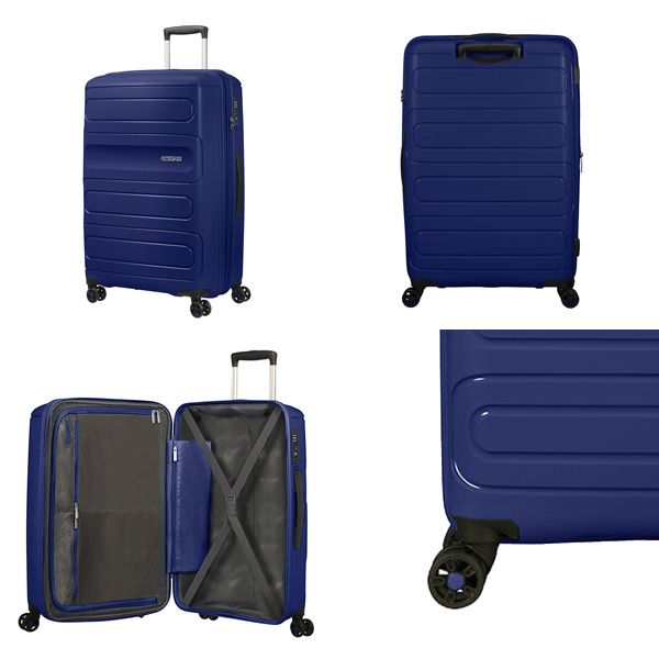 Samsonite スーツケース American Tourister Sunside アメリカンツーリスター サンサイド 77cm EXP ダークネイビー【他商品と同時購入不可】