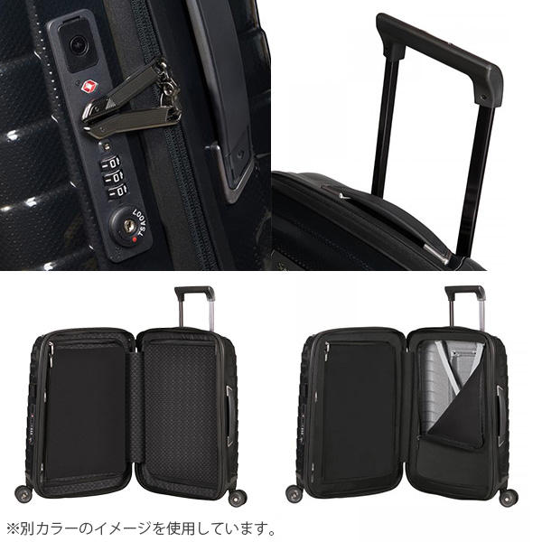 Samsonite スーツケース PROXIS SPINNER プロクシス スピナー 55×40×20cm EXP ハニーゴールド 126035-6856