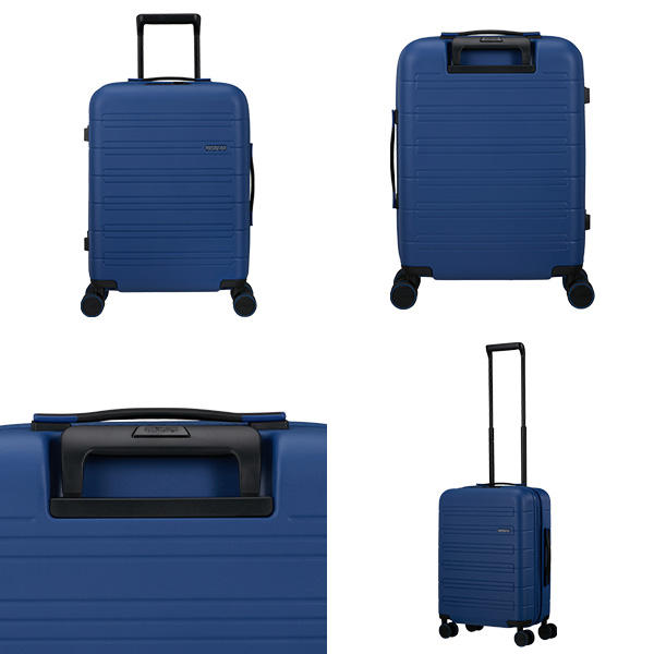 Samsonite スーツケース American Tourister NOVASTREAM Spinner アメリカンツーリスター ノヴァストリーム スピナー 55cm EXP ネイビーブルー 139275-1598