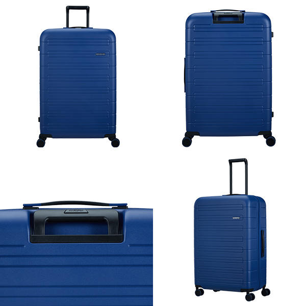 Samsonite スーツケース American Tourister NOVASTREAM Spinner アメリカンツーリスター ノヴァストリーム スピナー 77cm EXP ネイビーブルー 139277-1598【他商品と同時購入不可】