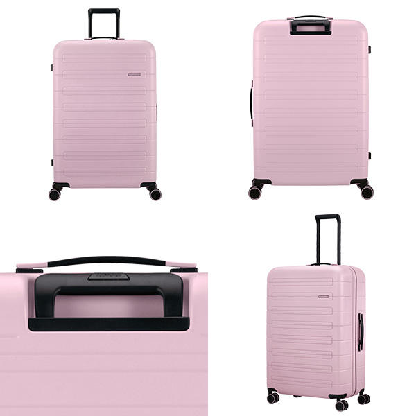 Samsonite スーツケース American Tourister NOVASTREAM Spinner アメリカンツーリスター ノヴァストリーム スピナー 77cm EXP ソフトピンク 139277-5103【他商品と同時購入不可】