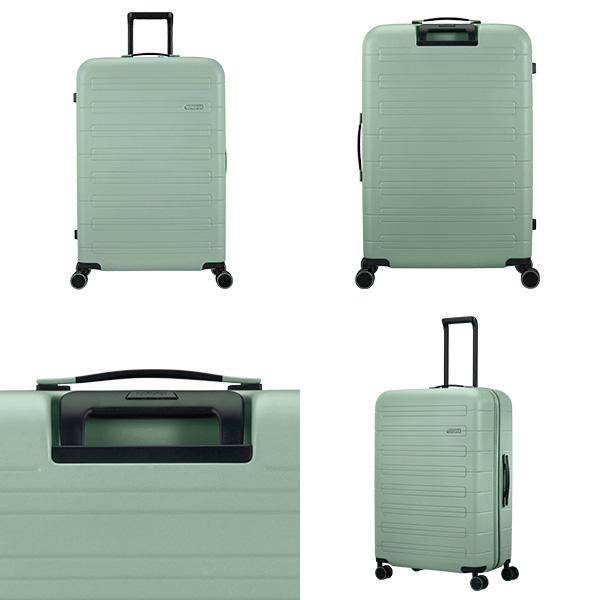 Samsonite スーツケース American Tourister NOVASTREAM Spinner アメリカンツーリスター ノヴァストリーム スピナー 77cm EXP ノマドグリーン 139277-E593【他商品と同時購入不可】