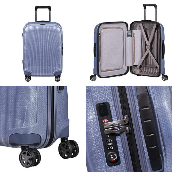 Samsonite スーツケース C-LITE Spinner シーライト スピナー 55cm ラベンダー 122859-1491