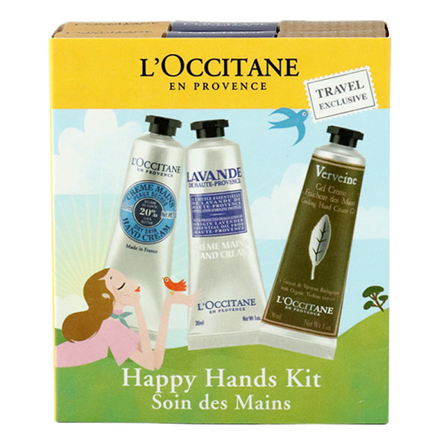 ロクシタン ハッピー ハンドキット 30ml 6本 ハンドクリームセット シア ラベンダー ヴァーベナ L Occitane 日用品 生活雑貨 オフィス 現場用品の通販キラット Kilat