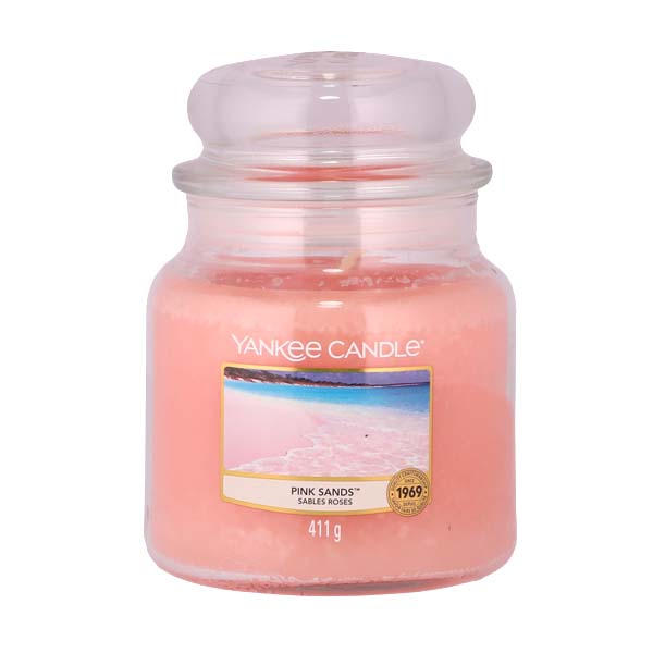 【売りつくし】ヤンキーキャンドル ジャーM ピンクサンド 900g / YANKEE CANDLE