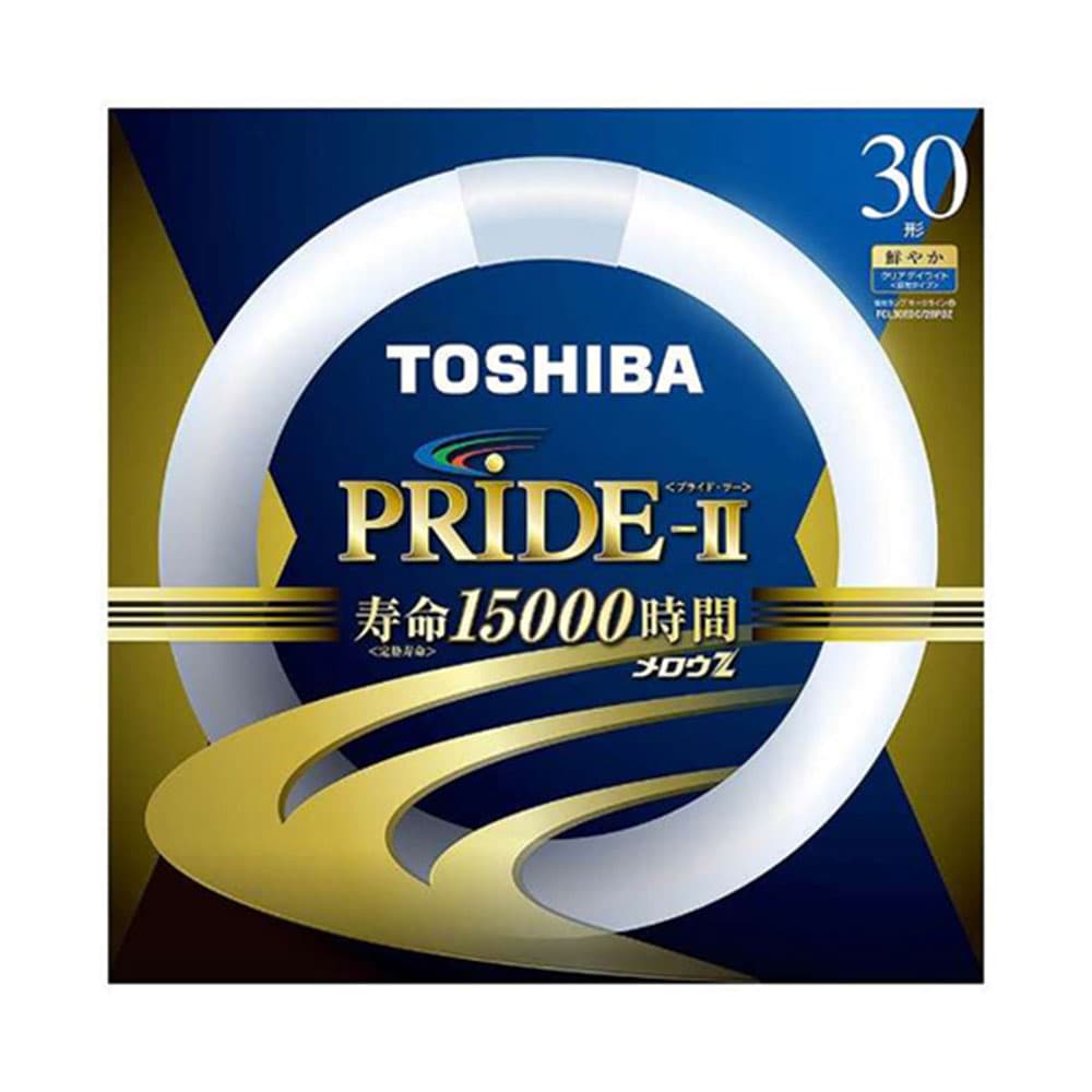東芝 環形蛍光灯 メロウZ PRIDE-II 丸管D色 30W形 昼光色 8個 FCL30EDC/28PDZ