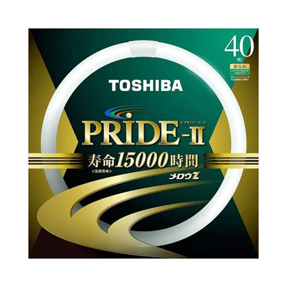 東芝 環形蛍光灯 メロウZ PRIDE-II 3波長形 40W形 昼白色 5個 FCL40ENC/38PDZ