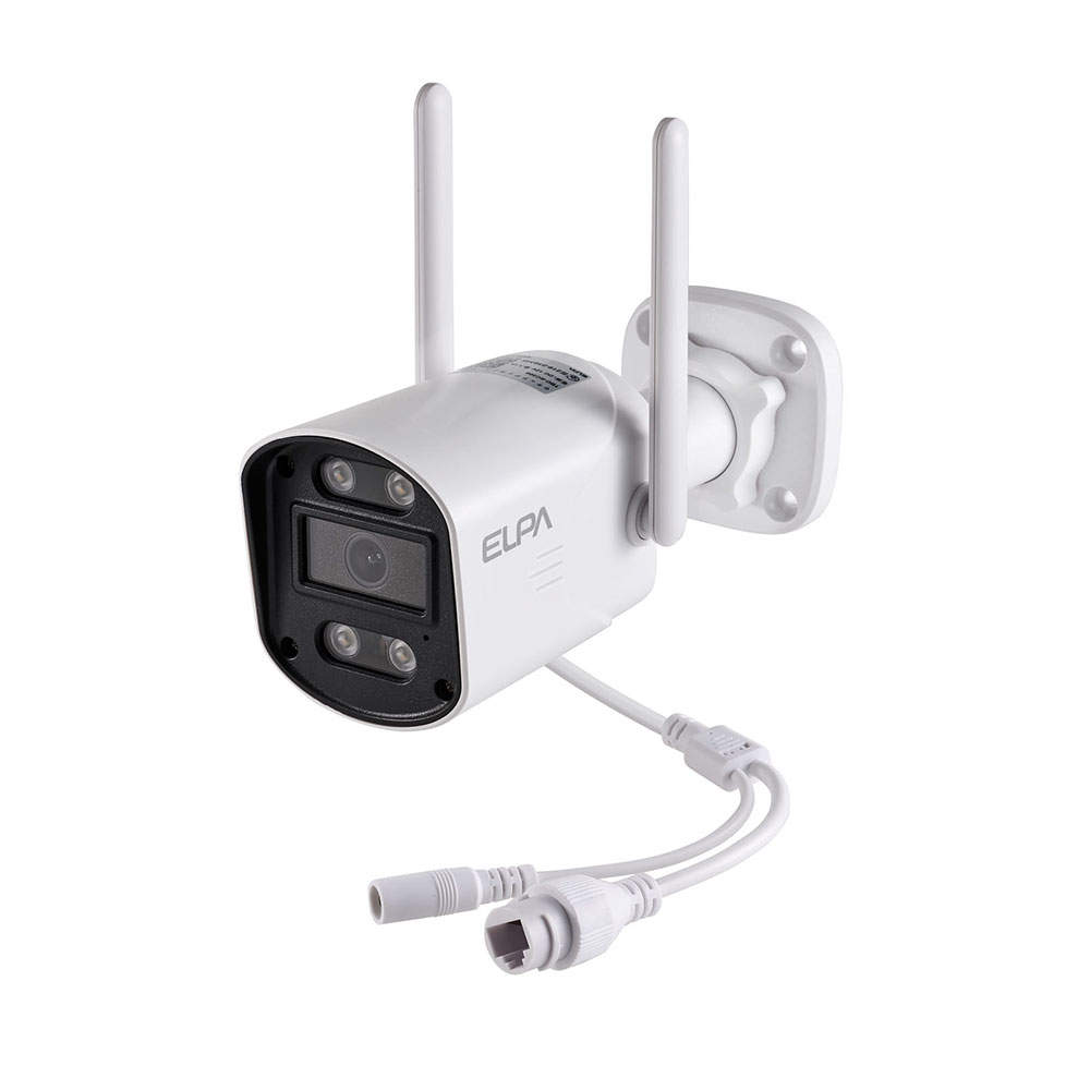 ELPA 防犯士が作ったスゴイ防犯カメラ 屋外用 バレット形カメラ AC電源 TBC-SC300