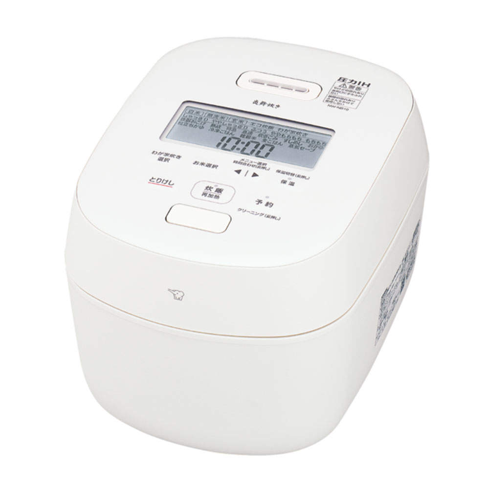 象印マホービン 炊飯器 炎舞炊き 圧力IH炊飯ジャー 5.5合 ホワイト NW-NB10-WA