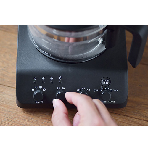 ツインバード工業 全自動コーヒーメーカー 3杯用 ブラック CM-D457B