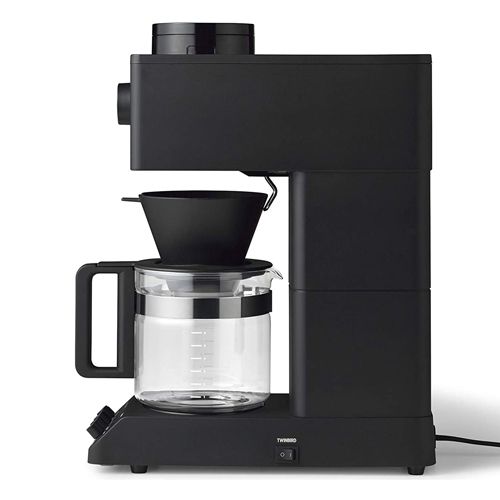 ツインバード 全自動コーヒーメーカー 6杯用 ブラック CM-D465B