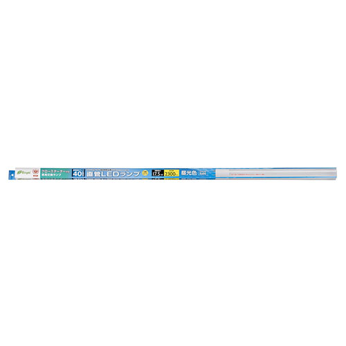 オーム電機 LED蛍光灯 直管形LEDランプ G13 40形 昼光色 グロー専用 LDF40SS･D/17/23