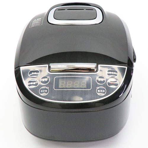 HIRO 炊飯器 マイコン炊飯ジャー 5合 ブラック HK-RC554BK